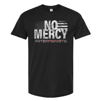 No Mercy For Terrorists Flag Tee