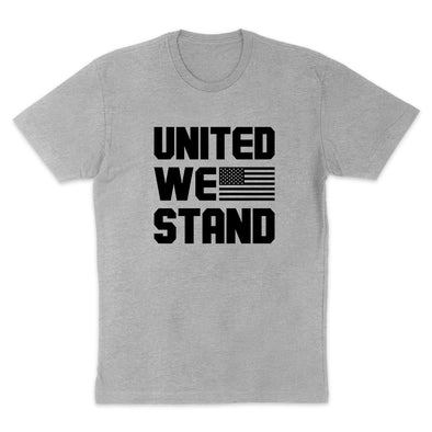 United We Stand Black Print Men's Apparel