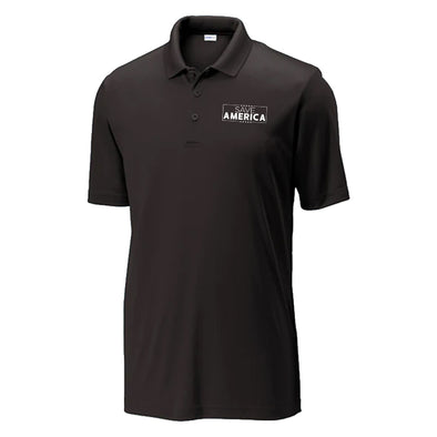 Save America Black Polo Shirt