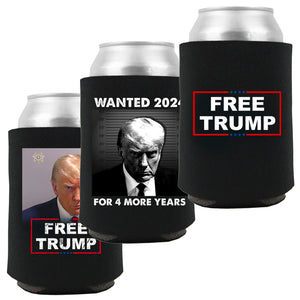 Free Trump - 3 Pack of Koozies