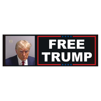 Trump Mugshot Bumper Sticker