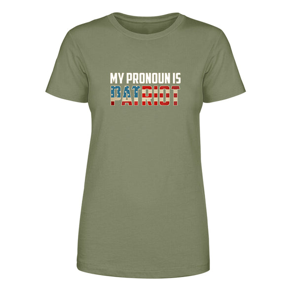 My Pronoun Is Patriot Women's Apparel