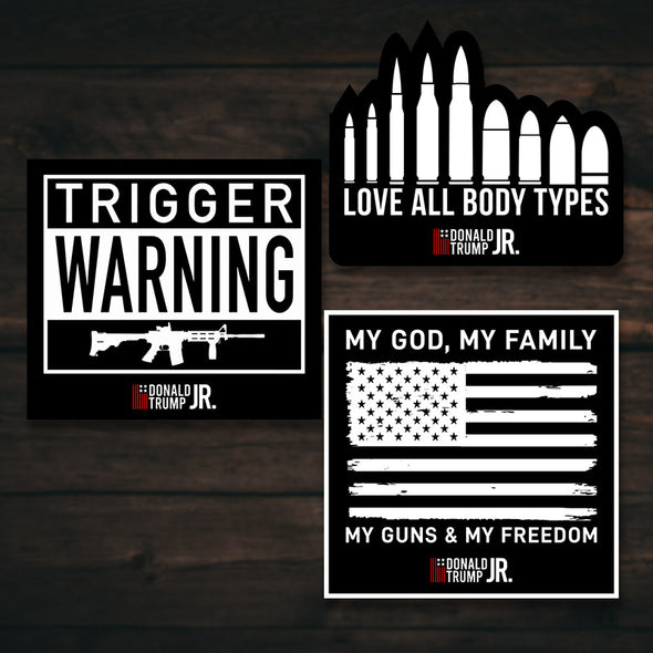 Trigger Warning Sticker Pack