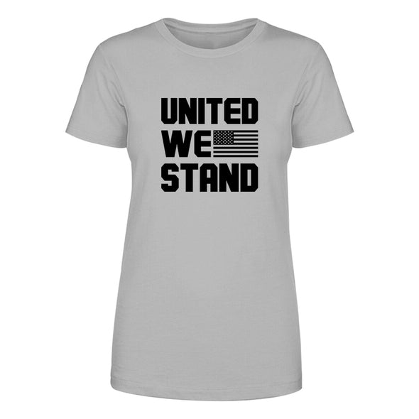 United We Stand Black Print Women's Apparel