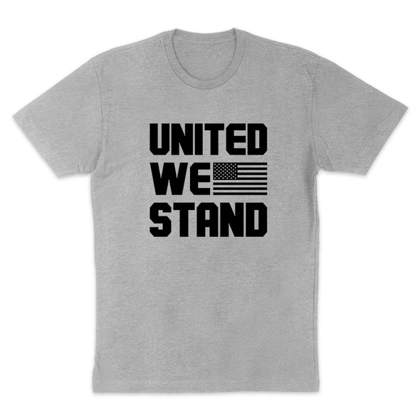 United We Stand Black Print Men's Apparel
